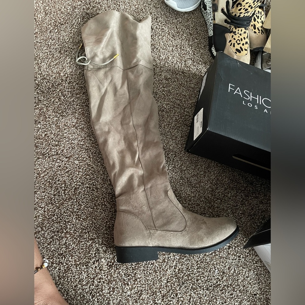 Over the knee boots